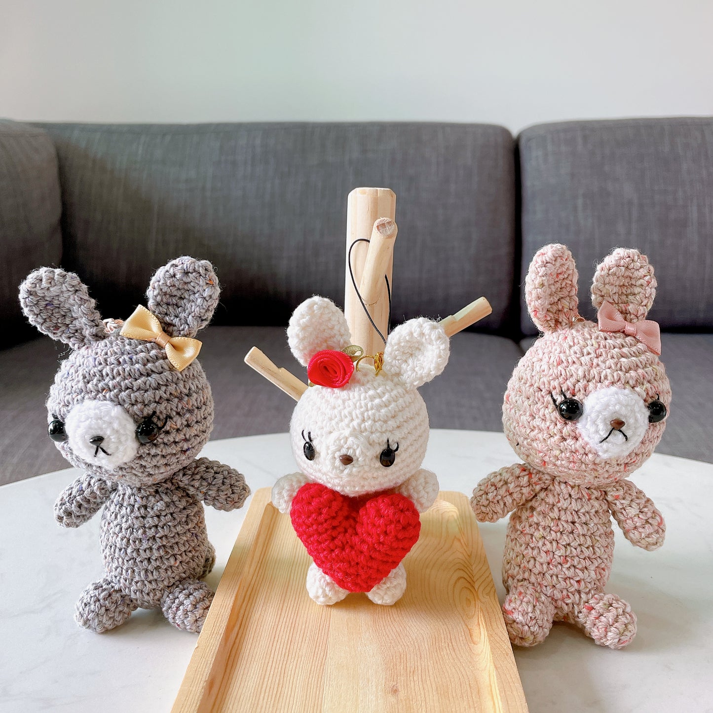 Snowball Heart Rabbit - C22