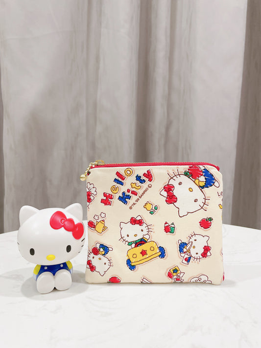Colourful Hello Kitty Small Zipper Pouch - P39