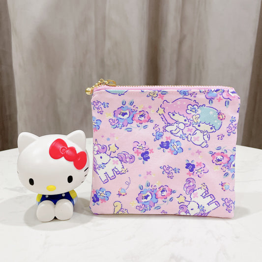 Little Twin Star Pink Small Zipper Pouch - P44