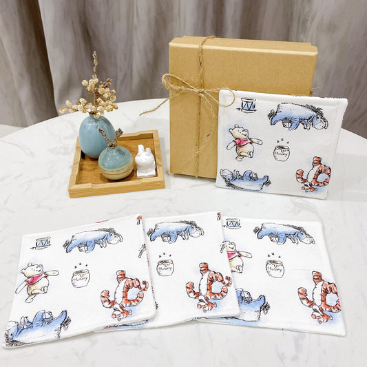 Winnie The Pooh Fabric Coaster (Set of 4) - FC38