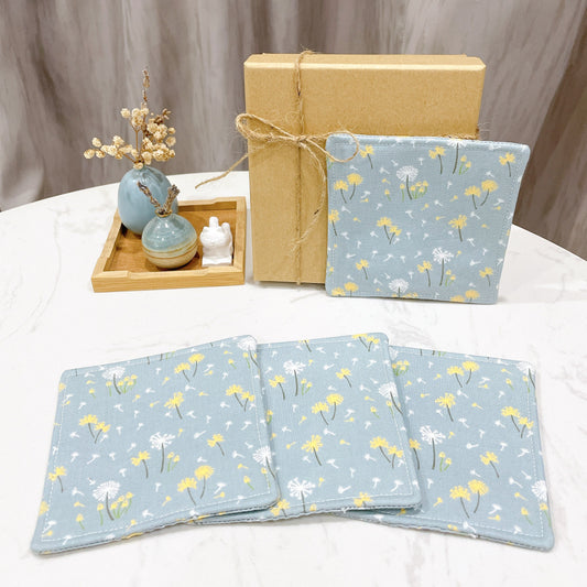 Floral Fabric Coaster (Set of 4) - FC55