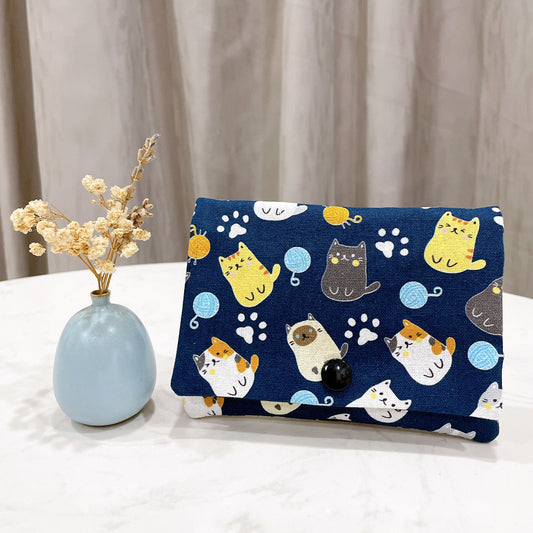 Cat Pocket Tissue Flap Pouch - TH43