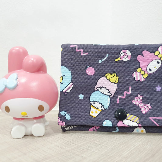 Little Twin Stars Pocket Tissue Flap Pouch - TH6