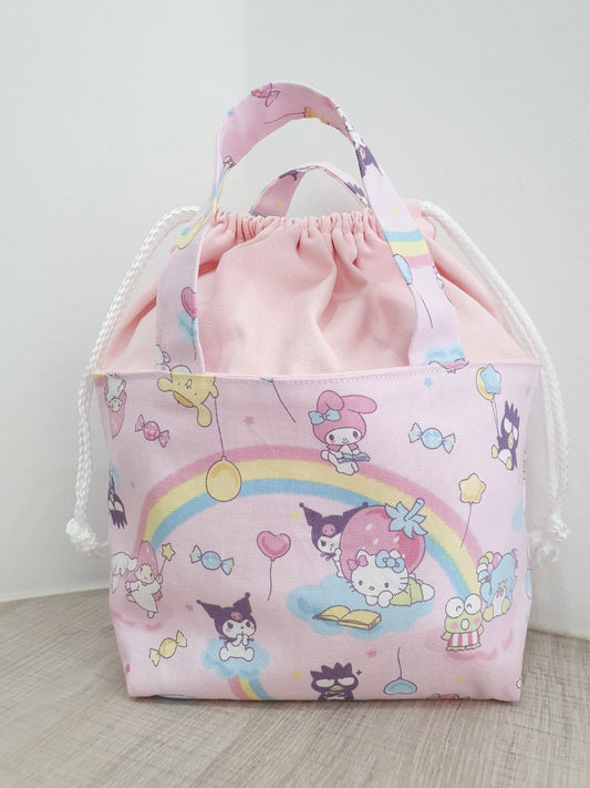 Hello Kitty Drawstring Tote Bag - TB10