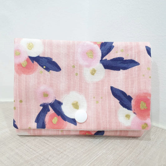 Floral Pocket Tissue Flap Pouch - TH15