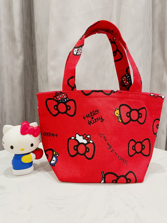 Hello Kitty Ribbon Small Tote Bag - TB27