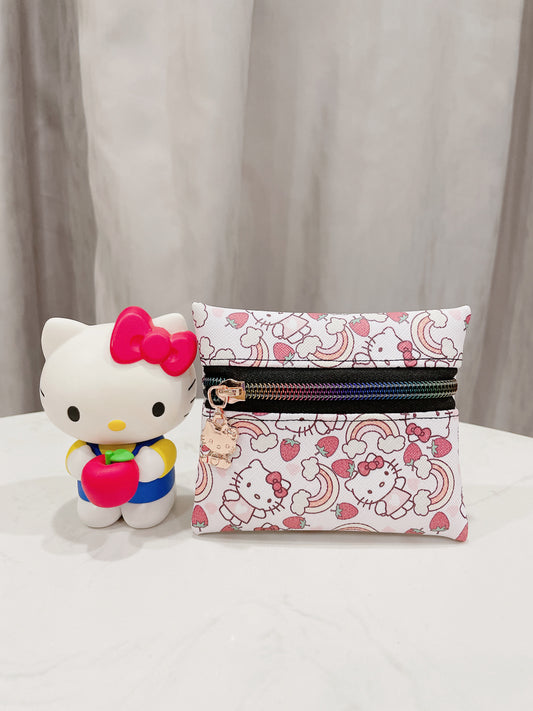 Limited Edition Hello Kitty Rainbow Water Resistant Zipper Pouch - P28